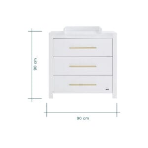 Tutti Bambini Tivoli Chest Changer White (4)