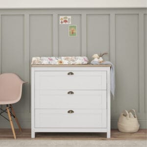 Tutti bambini verona 3 piece room set white oak (2)