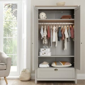 Tutti bambini verona wardrobe dove grey oak (7)