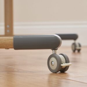 Tutti bambini zizee breathable rocking crib oak charcoal (4)