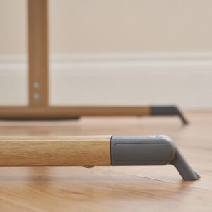 Tutti bambini zizee breathable rocking crib oak charcoal (6)