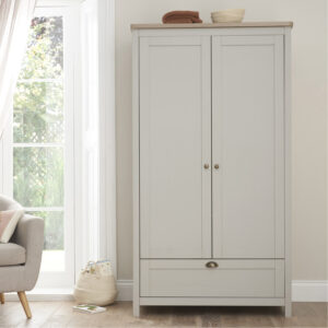 Verona wardrobe grey