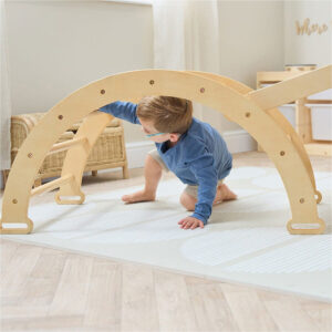 Scala pikler climbing frame and slide natural 15