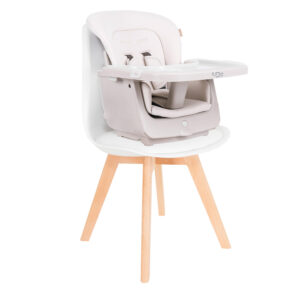 Booster Seat Scandinavian Walnut & Ecru