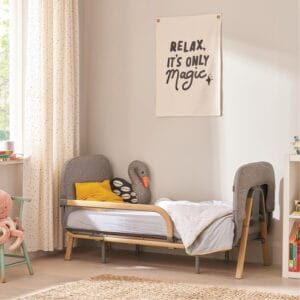CoZee XL Junior Bed Oak Charcoal