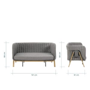 CoZee XL Sofa Dimensions
