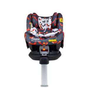 Cosatto All in All Rotate 0+ 1 2 3 ISOFIX Car Seat Charcoal Mister Fox (5)