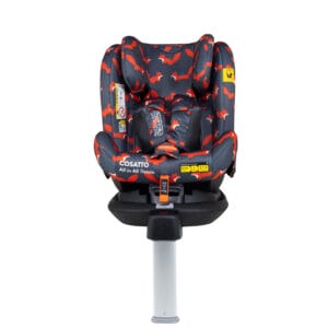 Cosatto All in All Rotate 0+ 1 2 3 ISOFIX Car Seat Charcoal Mister Fox (6)