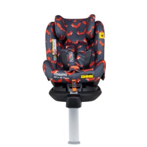 Cosatto All in All Rotate 0+ 1 2 3 ISOFIX Car Seat Charcoal Mister Fox (7)