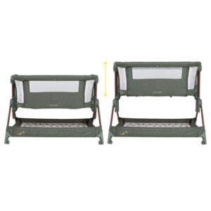 Cosatto Close to Me Folding Bedside Crib Hoglet (7)