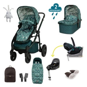 Cosatto Wow 3 Rotate & Recline Cozy Bundle Masquerade