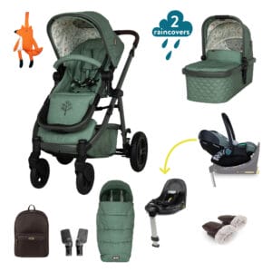 Cosatto Wow 3 Rotate & Recline Cozy Bundle Meadow