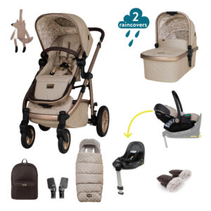 Cosatto Wow 3 Rotate & Recline Cozy Bundle Whisper