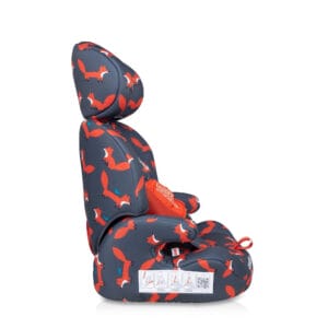 Cosatto Zoomi Group 123 Anti Escape Car Seat Charcoal Mister Fox (3)