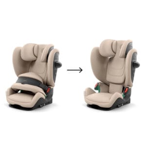Cybex PALLAS G3 i Size Car Seat Almond Beige (2)