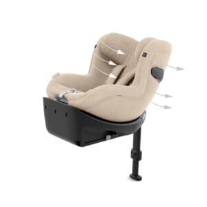 Cybex SIRONA Ti i Size Car Seat Cozy Beige PLUS (11)