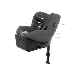 Cybex SIRONA Ti i Size Car Seat Mirage Grey PLUS (11)