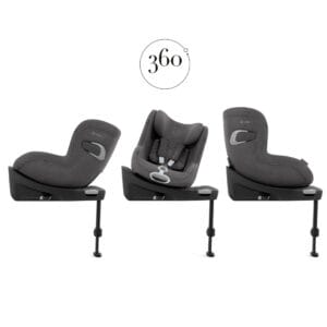 Cybex SIRONA Ti i Size Car Seat Mirage Grey PLUS (3)