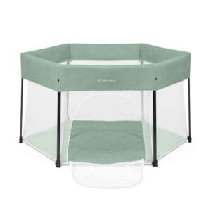 Ickle Bubba Fiesta Po up Play Pen Sage Green (1)
