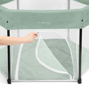 Ickle Bubba Fiesta Po up Play Pen Sage Green (2)