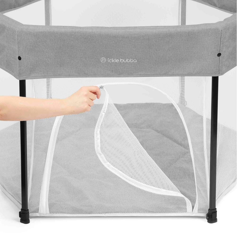 Ickle Bubba Fiesta Po up Play Pen Space Grey (2)