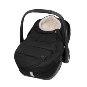 Maxi Cosi Car Seat Footmuff Twillic Black (1)