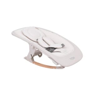 Nova Rocker Scandinavian Walnut & Ecru 1