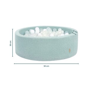 Tutti Bambini Bola Baby Ball Pit Ocean Stone (1)