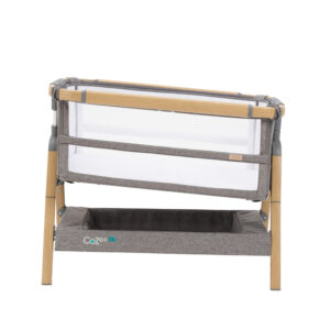 Tutti Bambini CoZee XL Bedside Crib & Cot Oak Charcoal (11)