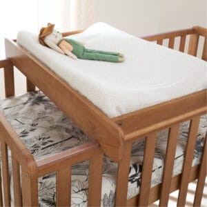 Tutti Bambini Malmo Cot Bed with Cot Top Changer & Mattress (4)