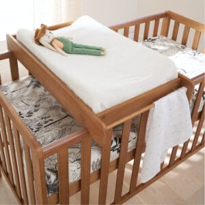 Tutti Bambini Malmo Cot Bed with Cot Top Changer & Mattress (9)