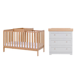 Tutti Bambini Malmo Cot Bed with Rio Furniture 2 Piece Room Set (1)