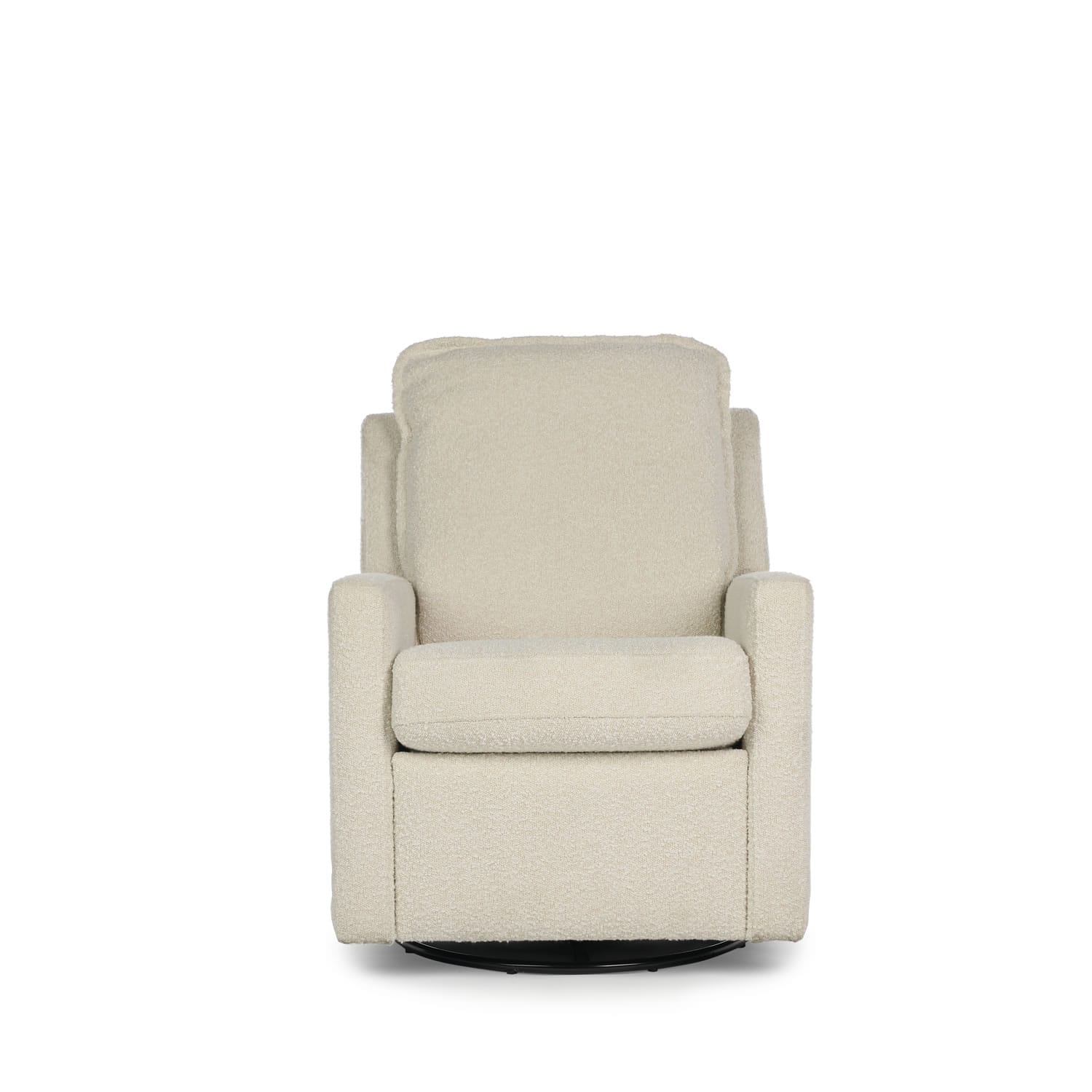 Obaby Denver Swivel Glider Recliner Chair Bouclé (2)
