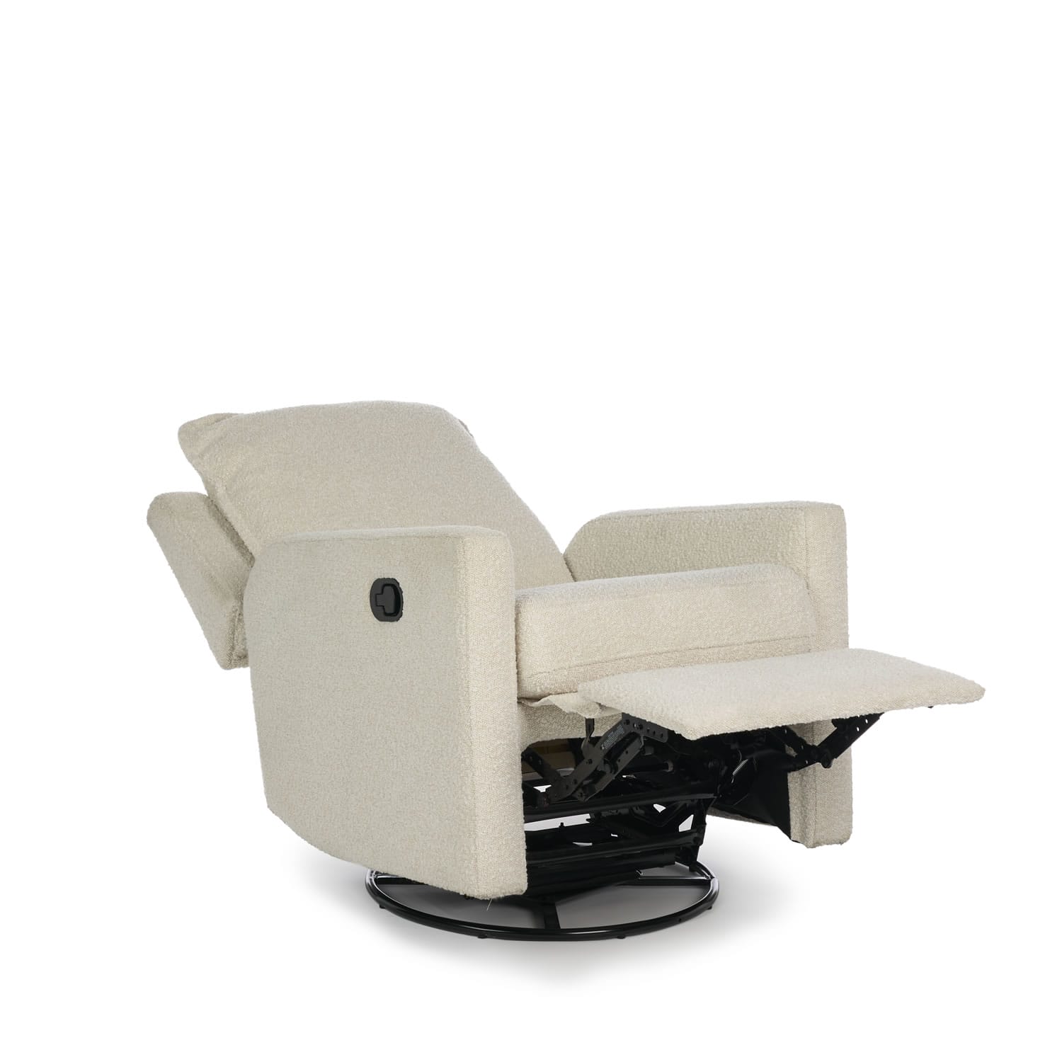Obaby Denver Swivel Glider Recliner Chair Bouclé (3)