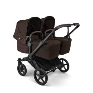 Bugaboo Donkey 6 Twin Carrycot Fabric Cocoa Brown (1)
