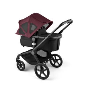 Bugaboo Fox 5 Breezy Sun Canopy Dark Cherry Red (2)