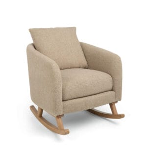 Mamas & Papas Alma Nursing Chair Fawn Boucle (2)