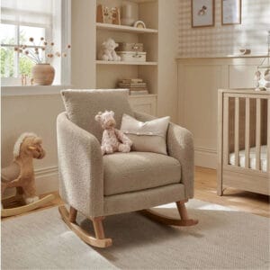 Mamas & Papas Alma Nursing Chair - Fawn Bouclé
