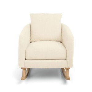 Mamas & Papas Alma Nursing Chair Off White Boucle (2)