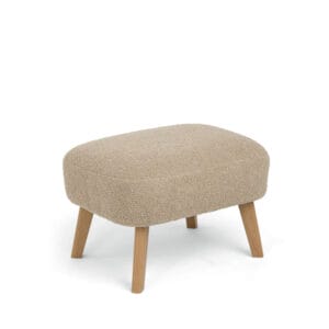 Mamas & Papas Alma Nursing Chair & Stool Fawn Boucle (4)