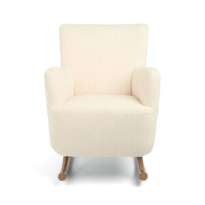 Mamas & Papas Elwood Nursing Chair Off White Boucle