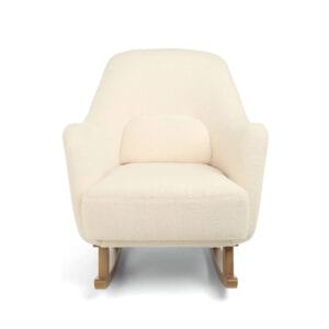 Mamas & Papas Penrose Nursing Chair Off White Boucle (1)