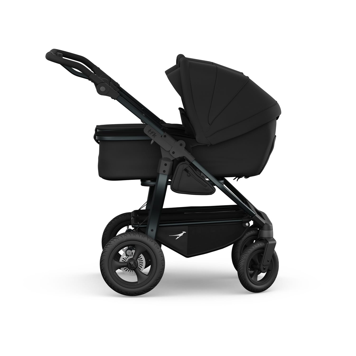 TFK Duo 2 in 1 Combi Pushchair Black (1)