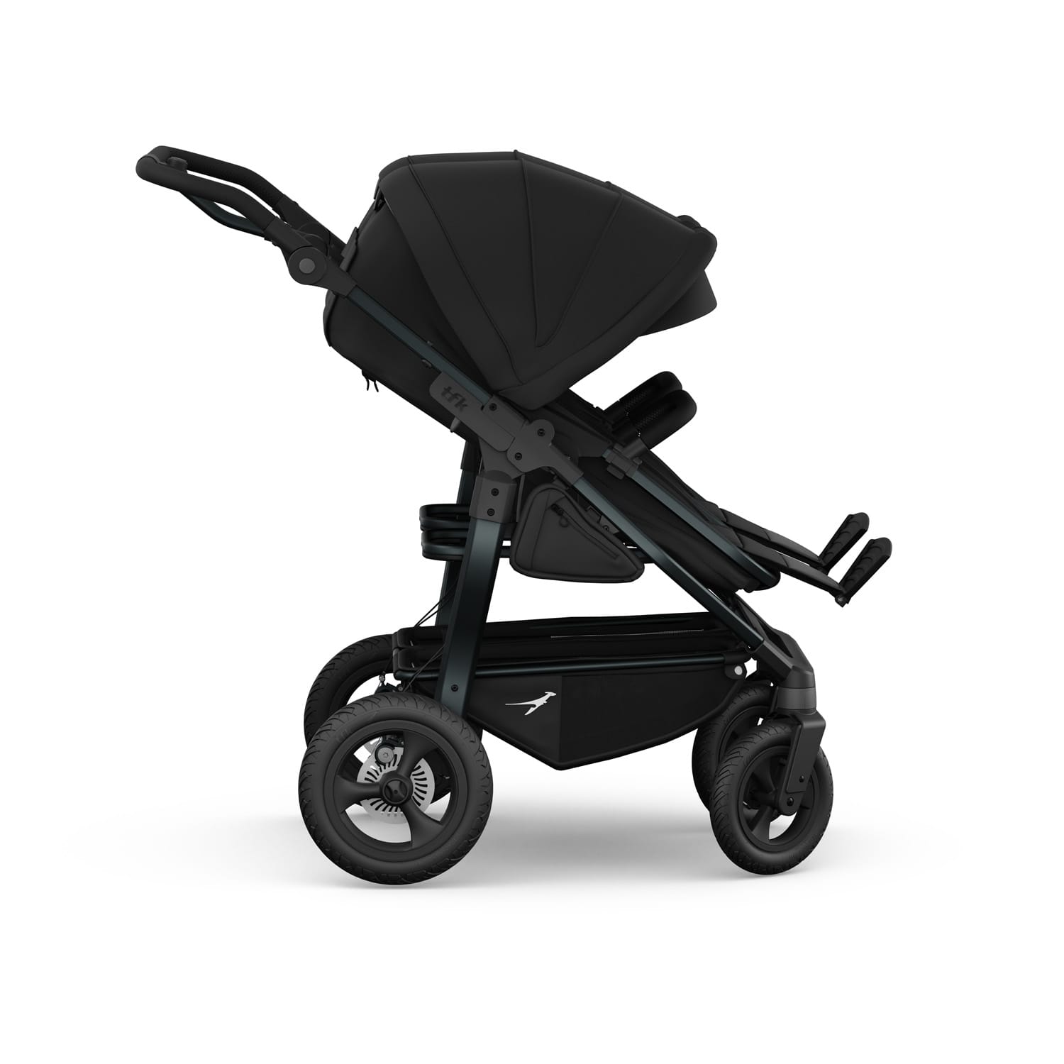 TFK Duo 2 in 1 Combi Pushchair Black (3)