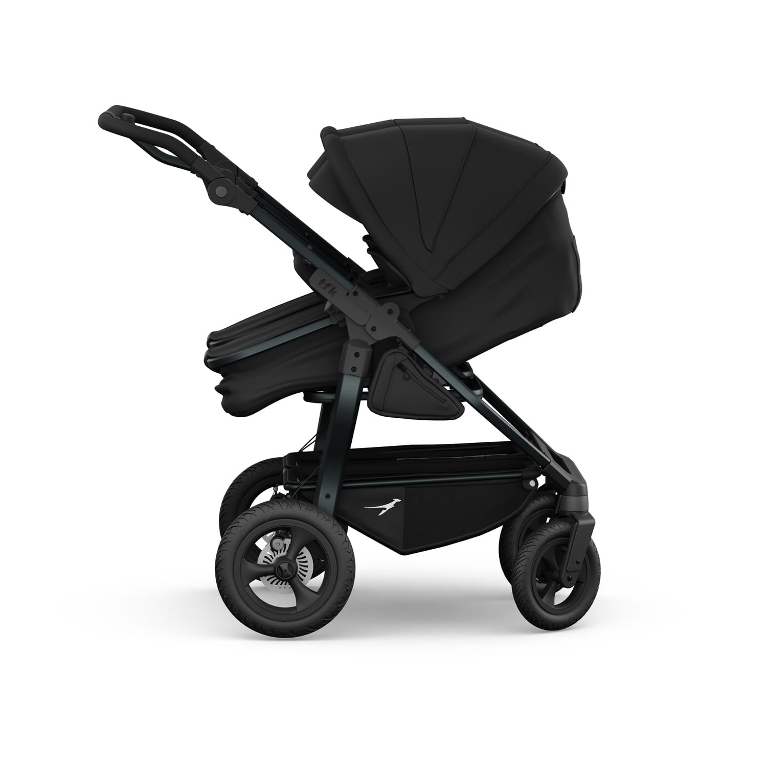 TFK Duo 2 in 1 Combi Pushchair Black (6)