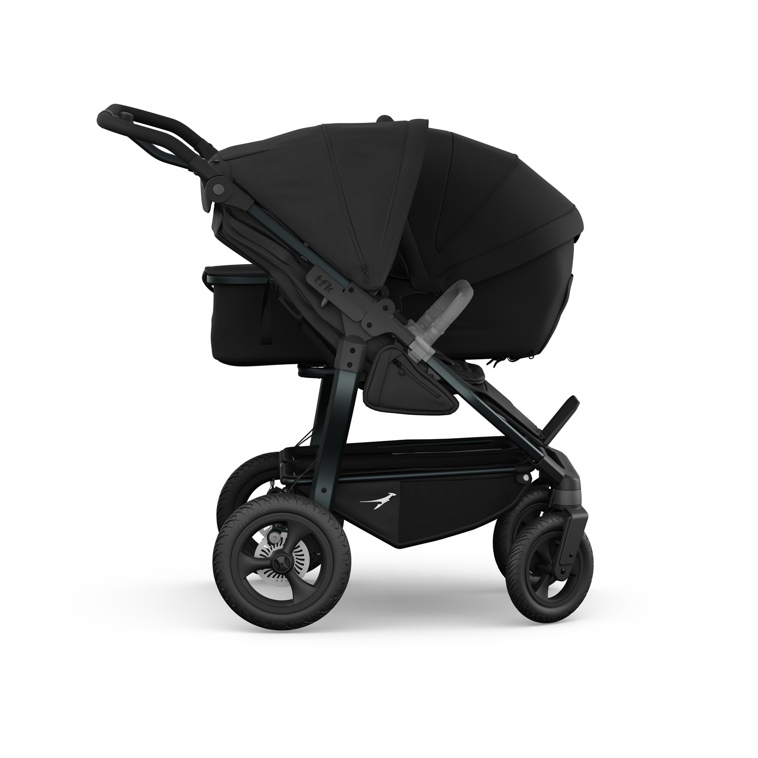 TFK Duo 2 in 1 Combi Pushchair Black (9)
