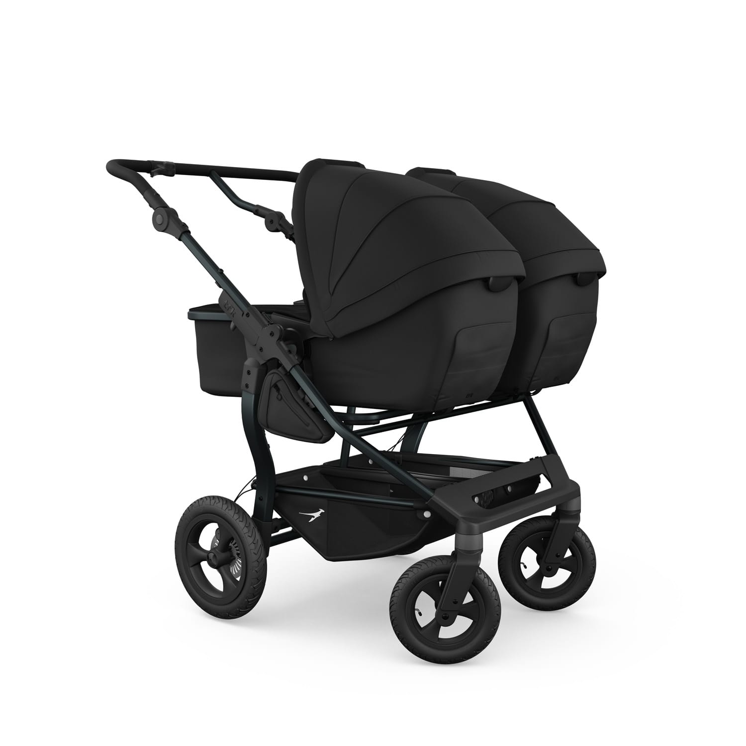TFK Duo 2 in 1 Combi Pushchair Black