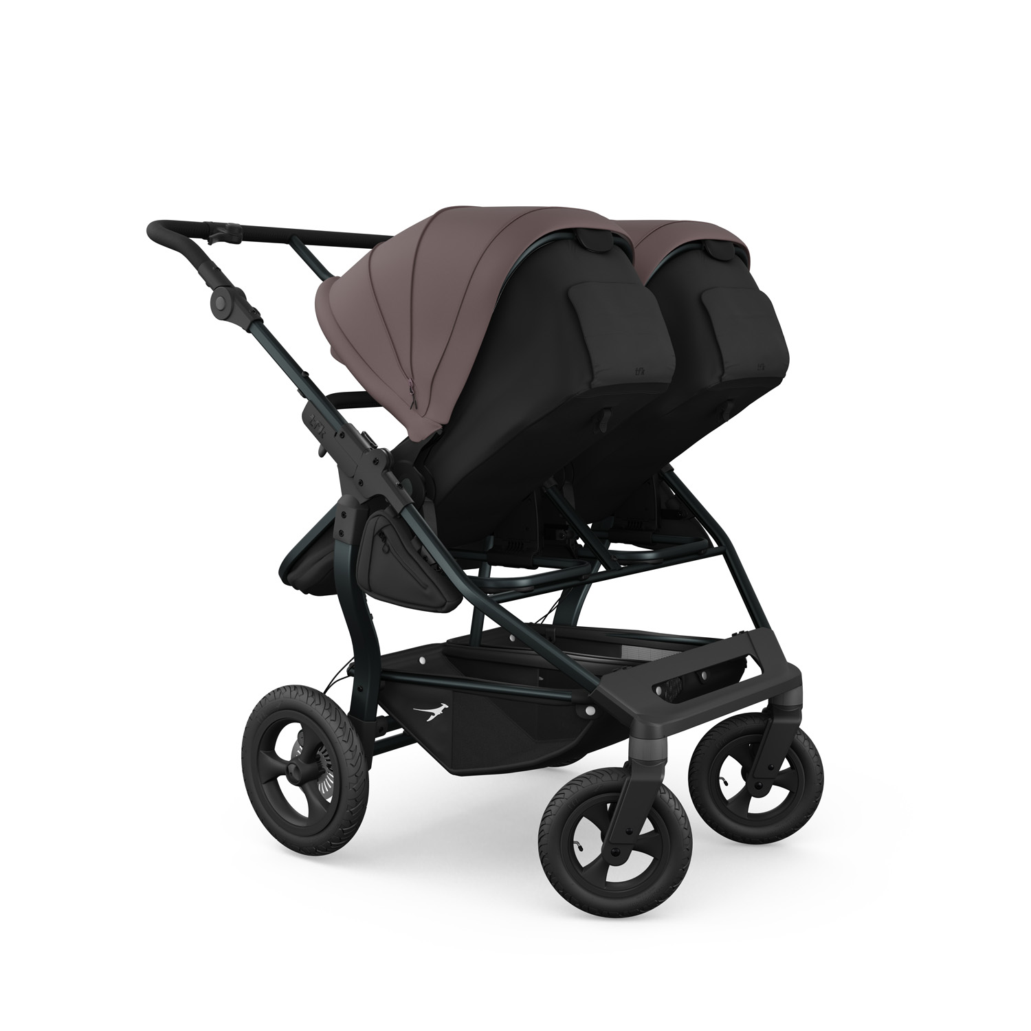 TFK Duo 2 in 1 Combi Pushchair Brown (2)