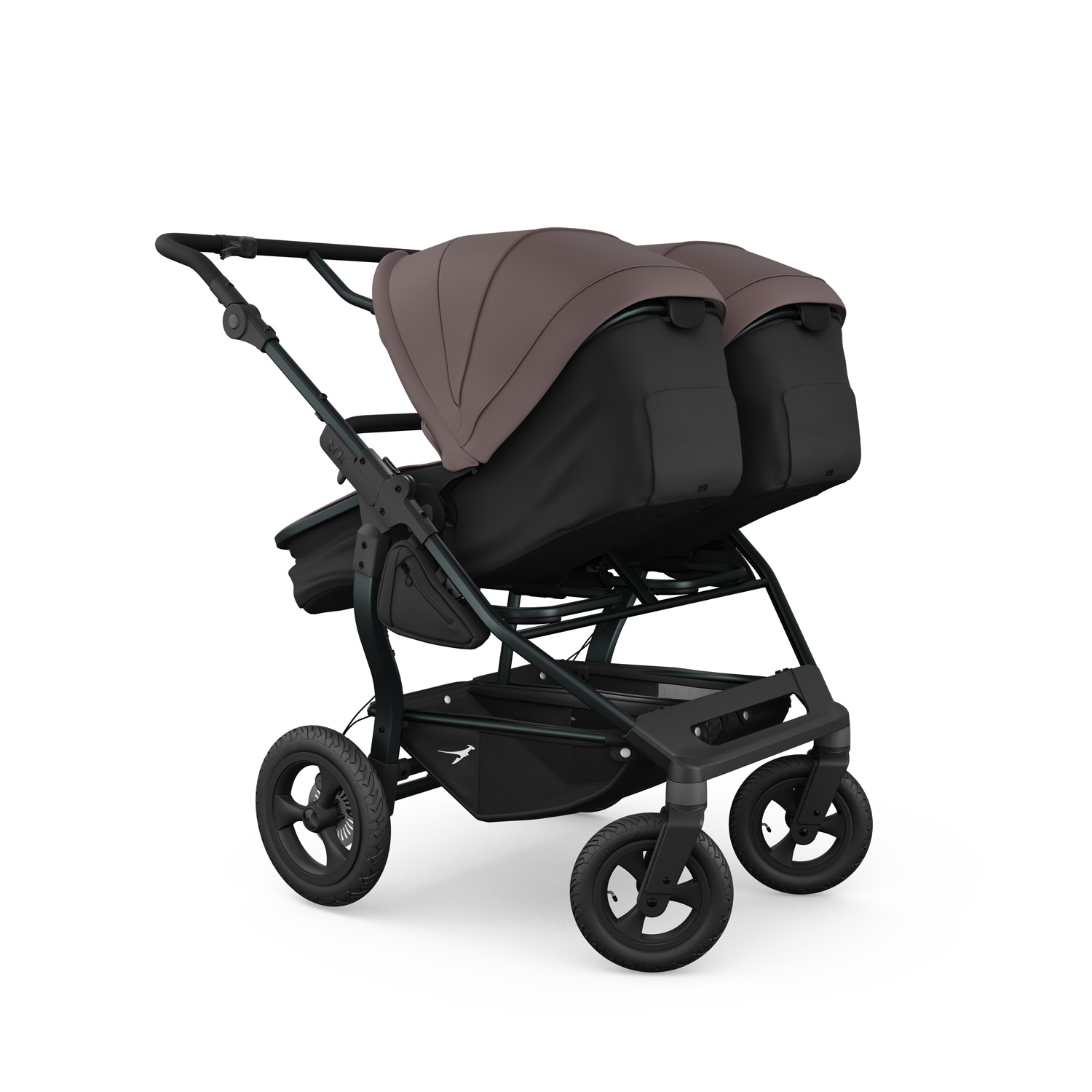 TFK Duo 2 in 1 Combi Pushchair Brown (3)