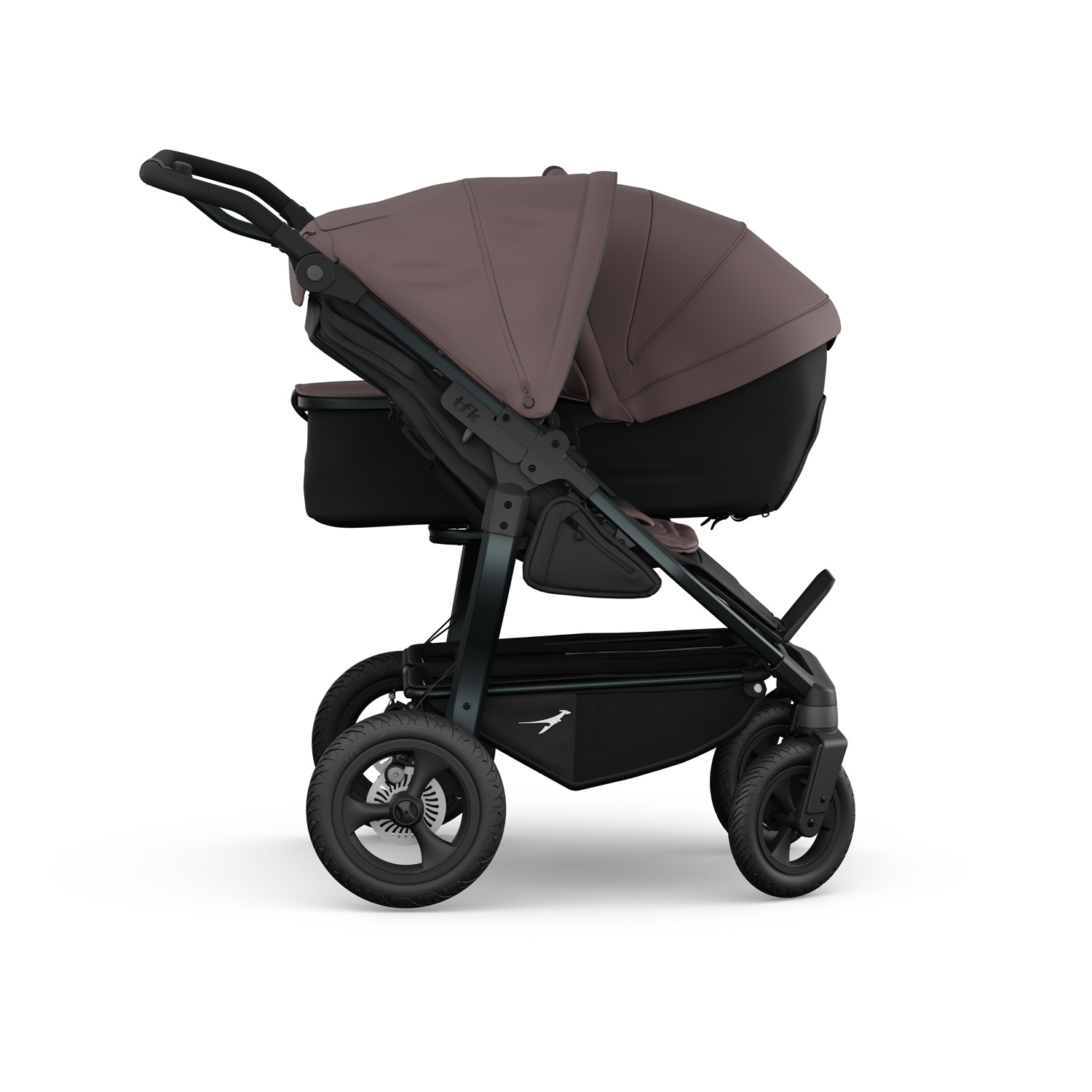 TFK Duo 2 in 1 Combi Pushchair Brown (9)